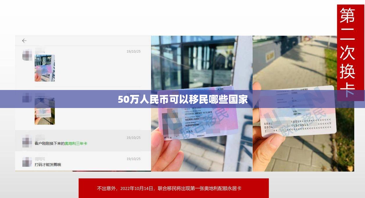 50万人民币可以移民哪些国家(最适合华人移民的国家)