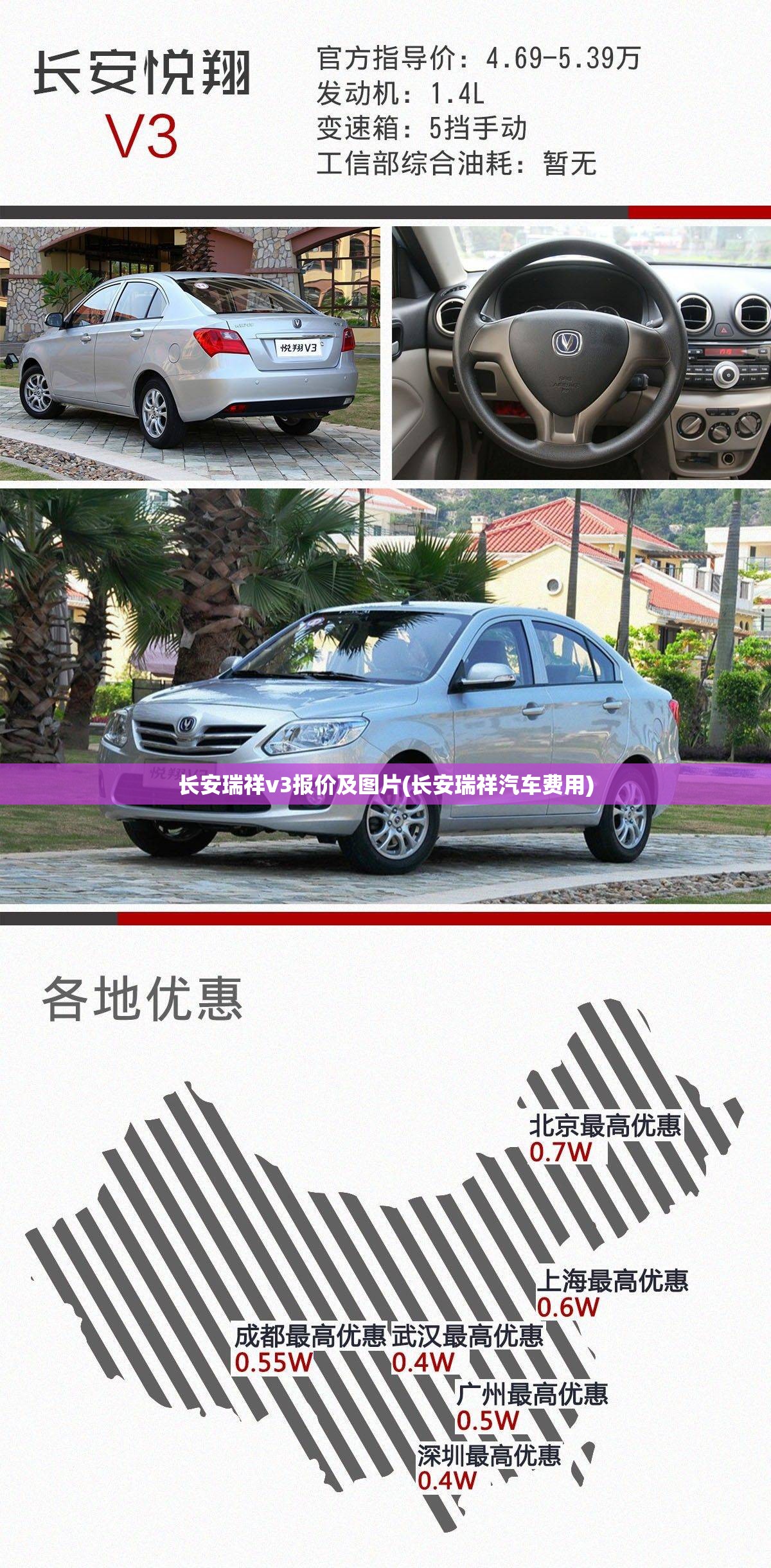 长安瑞祥v3报价及图片(长安瑞祥汽车费用)