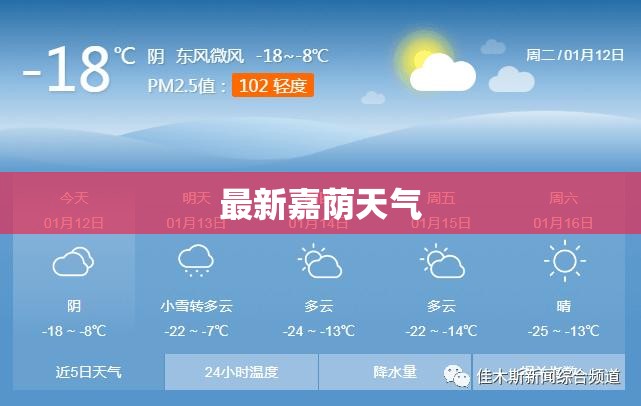 最新嘉荫天气(嘉荫今晚天气)