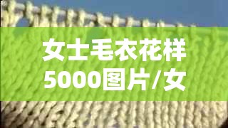 女士毛衣花样5000图片/女士毛衣花样5000图片例