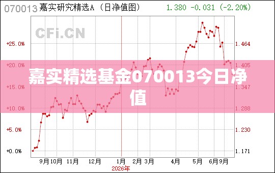 嘉实精选基金070013今日净值(嘉实优质基金今天净值)
