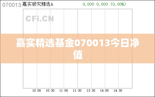 嘉实精选基金070013今日净值(嘉实优质基金今天净值)