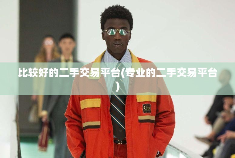比较好的二手交易平台(专业的二手交易平台) 比较好的二手交易平台(专业的二手交易平台)