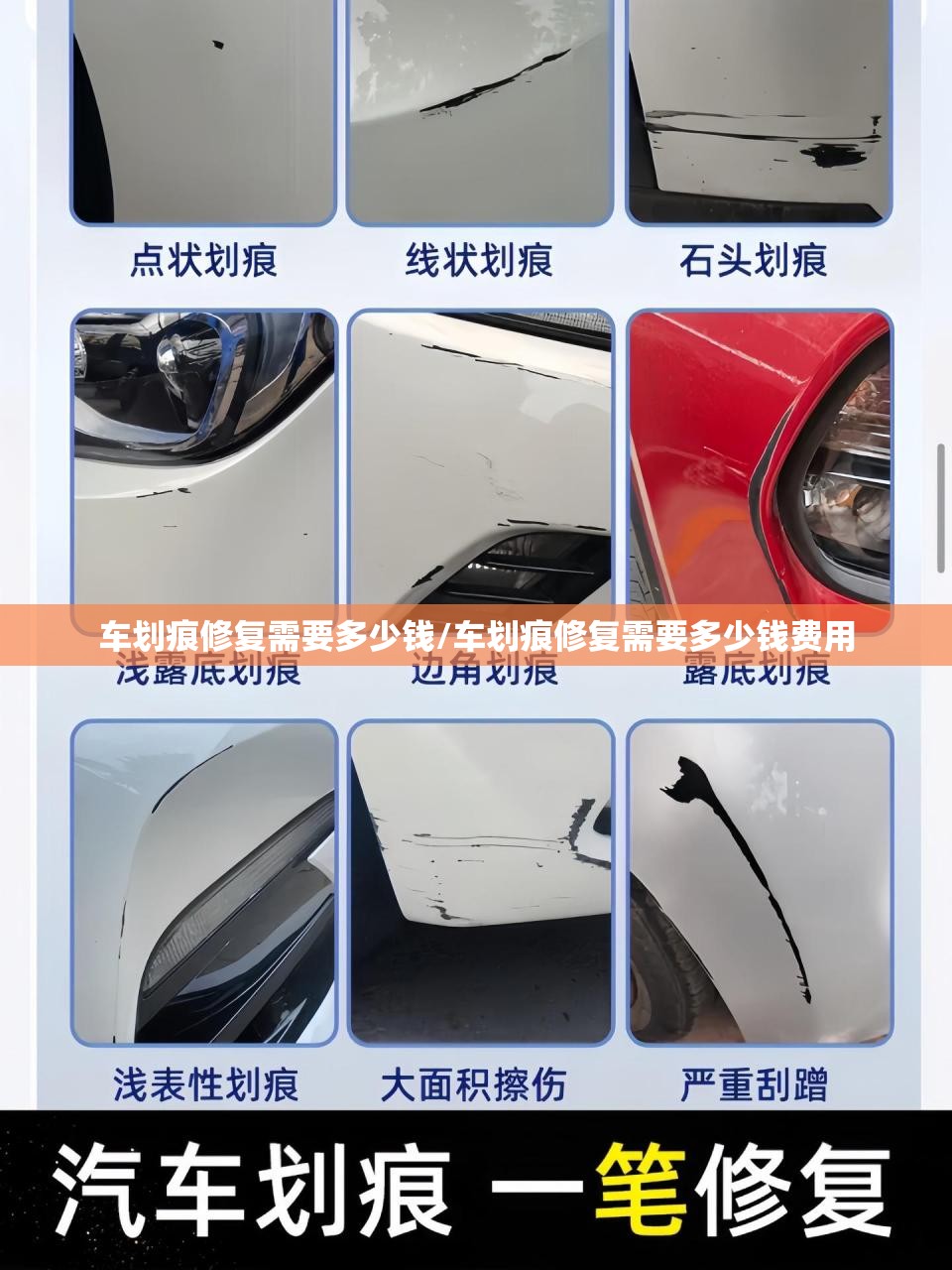 车划痕修复需要多少钱/车划痕修复需要多少钱费用