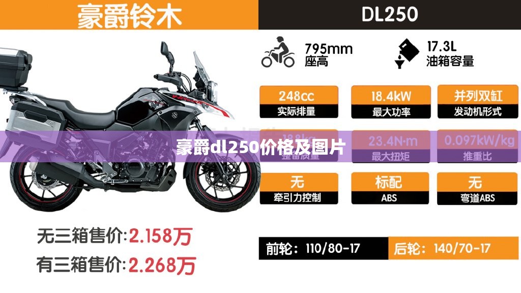 豪爵dl250费用及图片(豪爵DL250图片)