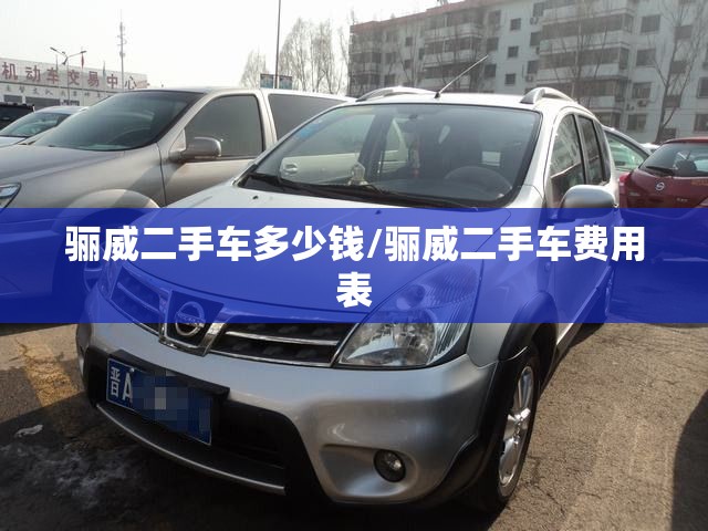 骊威二手车多少钱/骊威二手车费用表 骊威二手车多少钱/骊威二手车费用表