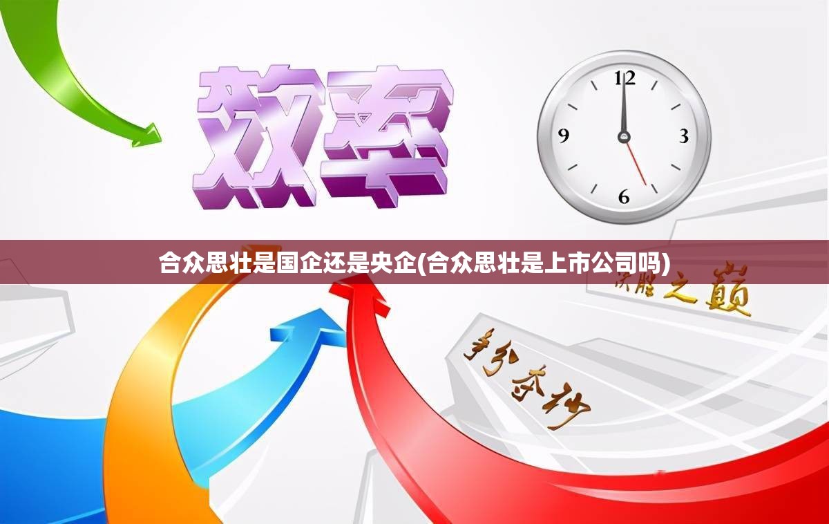 合众思壮是国企还是央企(合众思壮是上市公司吗) 合众思壮是国企还是央企(合众思壮是上市公司吗)