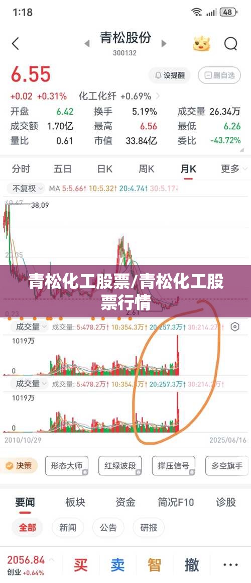 青松化工股票/青松化工股票行情