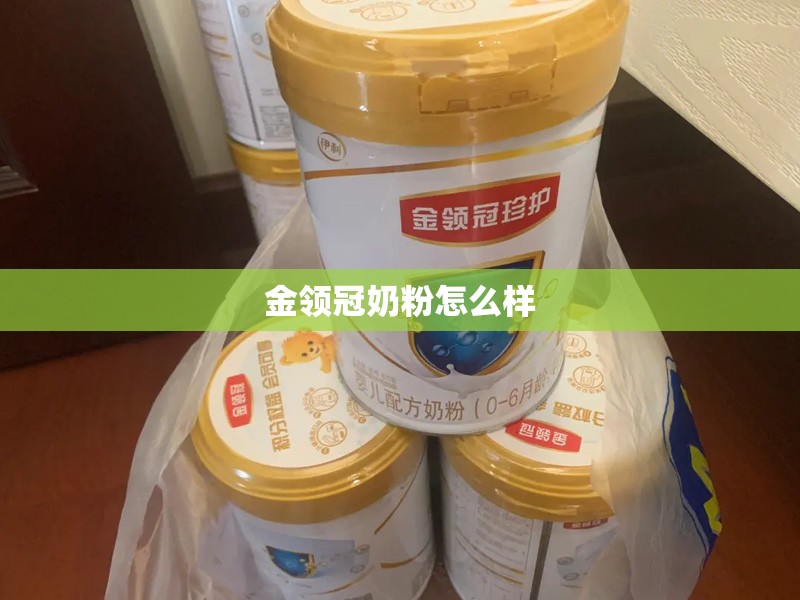 金领冠奶粉怎么样/飞鹤奶粉怎么样