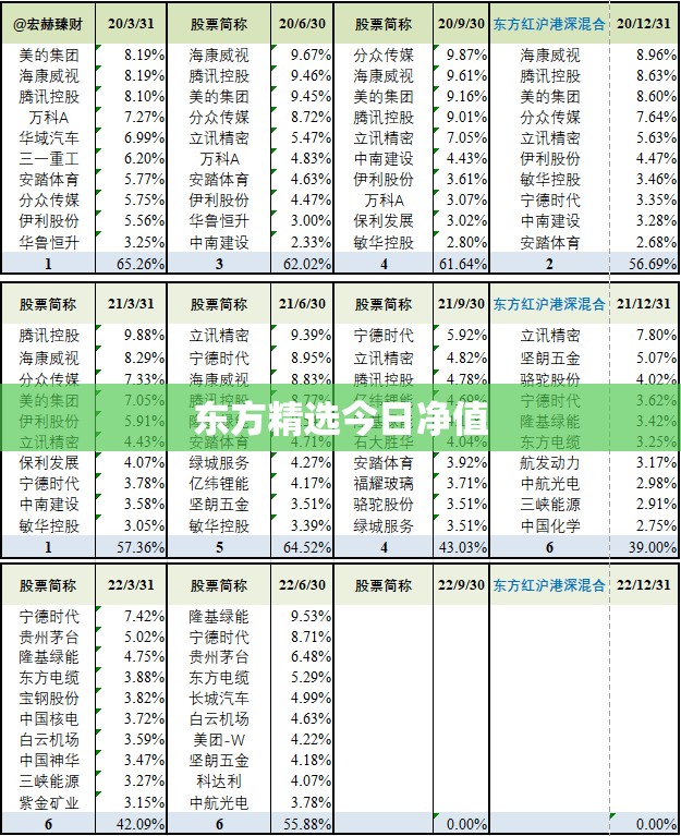 东方精选今日净值(东方精选400003今日净值查询)
