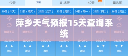 【萍乡天气预报15天查询系统,萍乡天气预报15天查询东方】 【萍乡天气预报15天查询系统,萍乡天气预报15天查询东方】